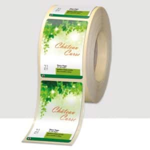 Étiquettes industrielles autocollantes lessivables dans l’eau