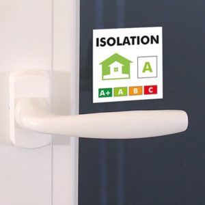 Étiquettes autocollantes pour vitrage/vitre/verre