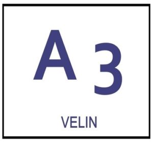 Étiquettes adhésives en planches A3 adhésif permanent