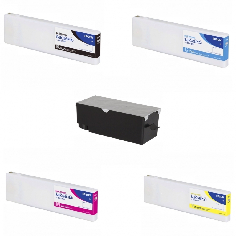 Cartouches d’encres pour imprimante C7500/7500G